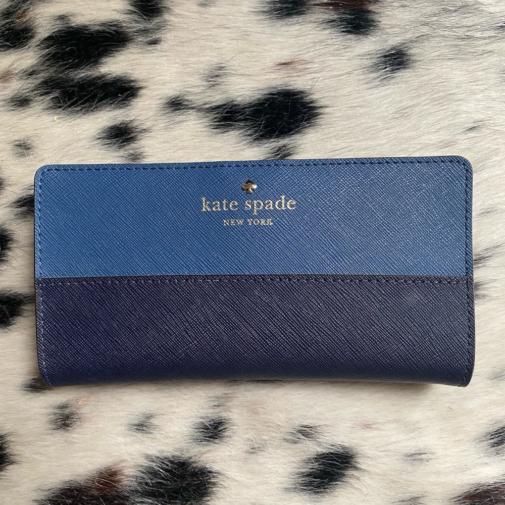 Kate Spade 2 Tone Fold Wallet